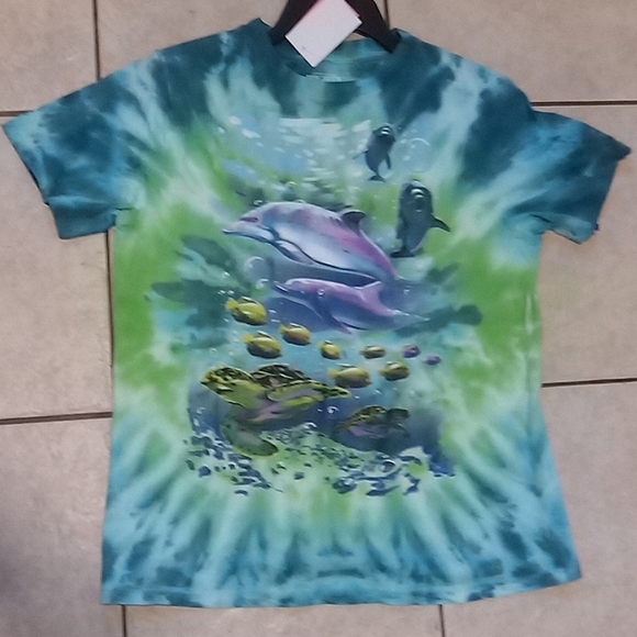 Mighty Fine Retro Tie Dye Graphic Tee - Picture 12 of 13